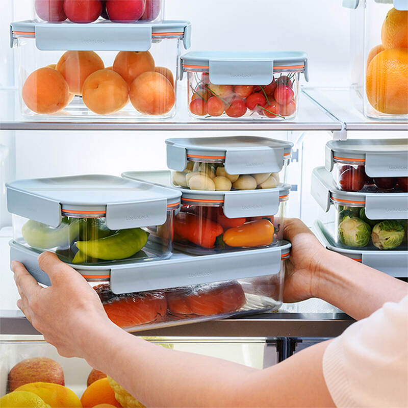 Hộp Đựng Thực Phẩm LocknLock Bisfree Modular Plus Nhiều Size, Nhựa Tritan - Màu xanh mint image number null